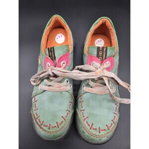 Original Times TMA Eyes Women’s US 8.5 Hand Stitched Leather Shoes Germany EUC